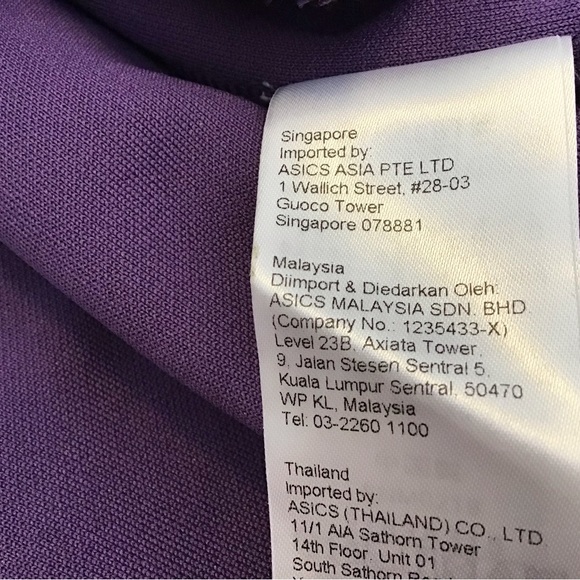 PURPLE JACKET by ONITSUKA Tiger, Spirit of Kobe, hard to find collectors jacket - Picture 7 of 9